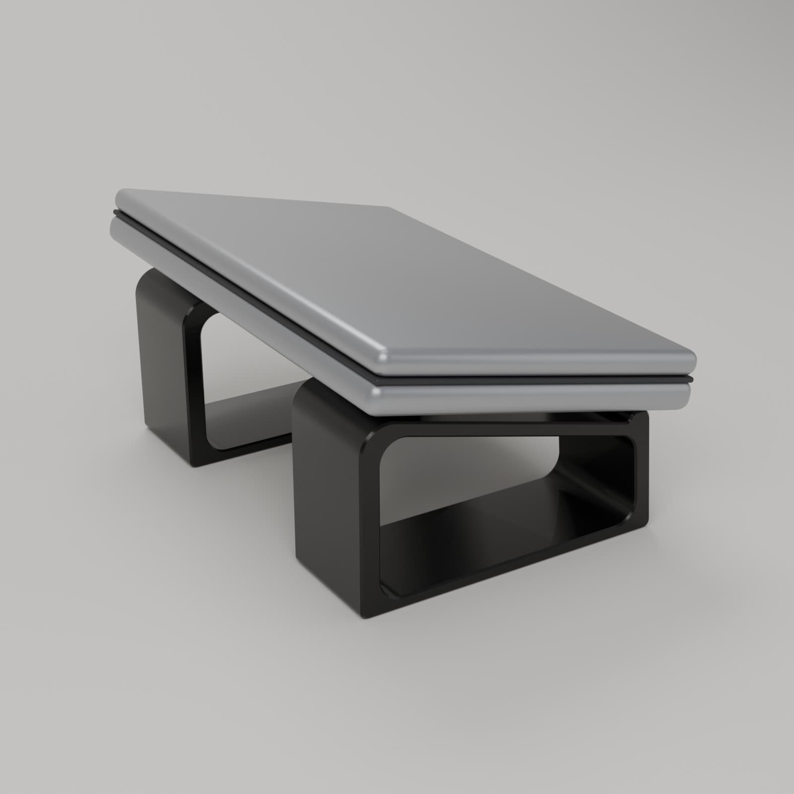 Laptopverhogers Duo (set van 2) in zwart