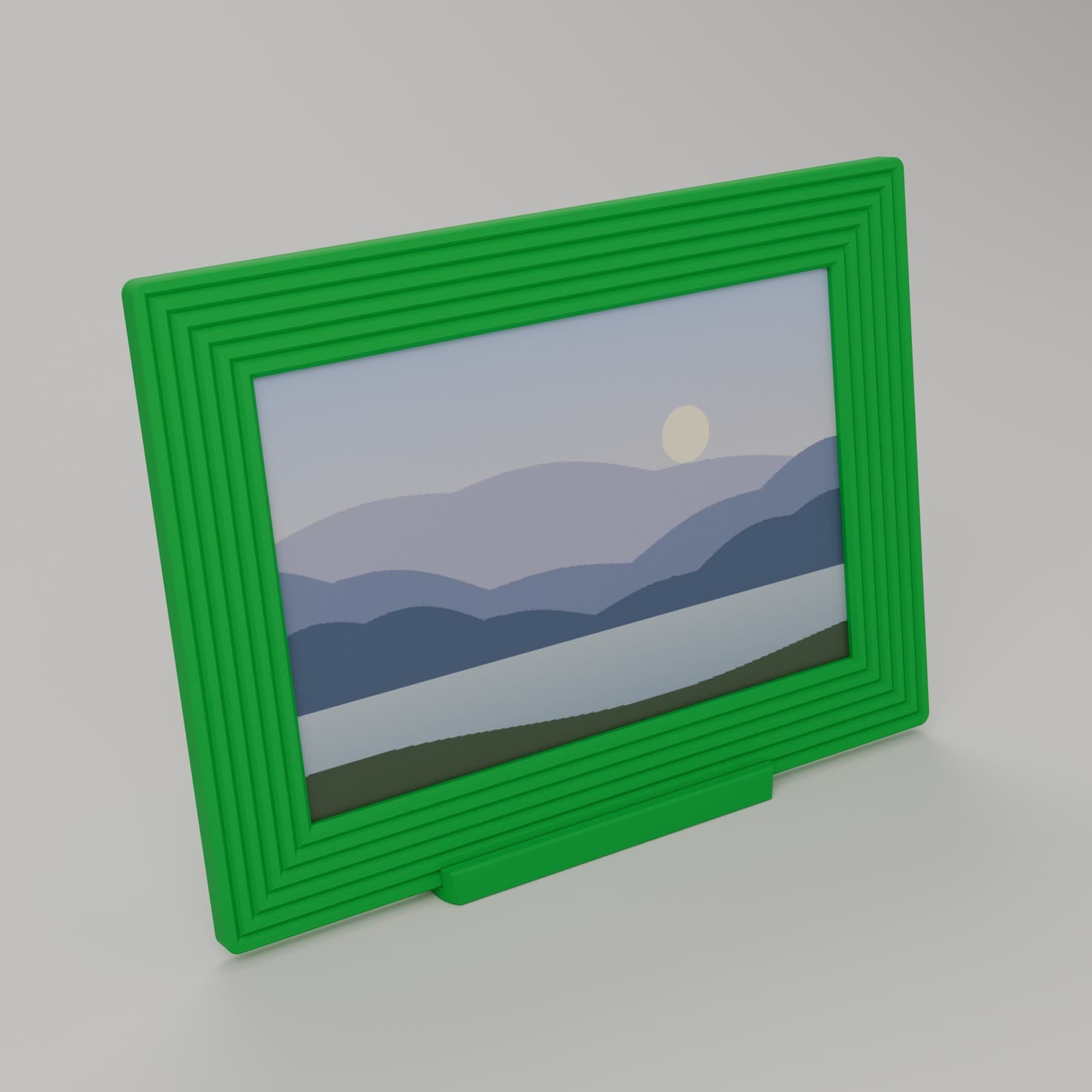 Fotolijst Ribbel 10 x 15 in groen
